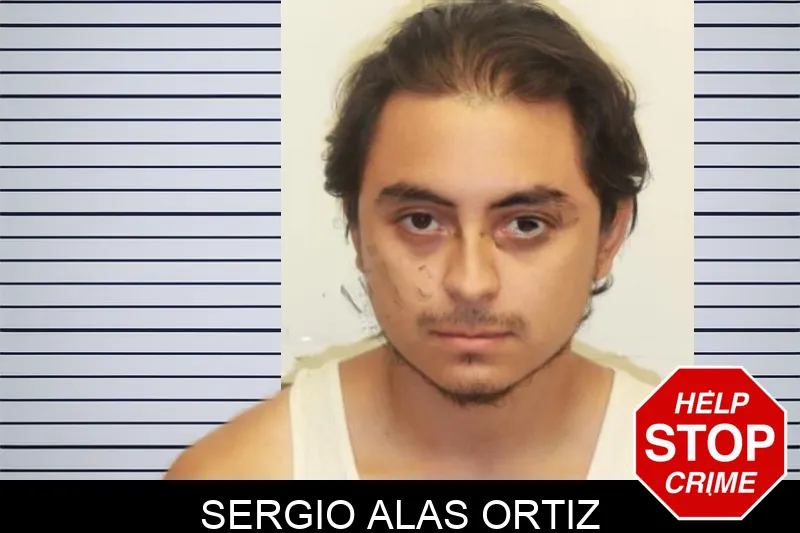 Sergio Alas Ortiz mugshot