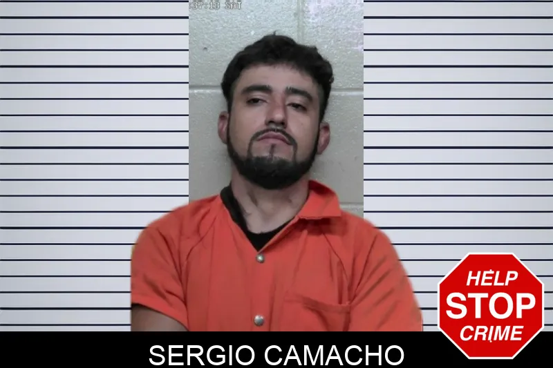 Sergio Camacho mugshot