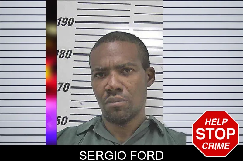 Sergio Ford mugshot