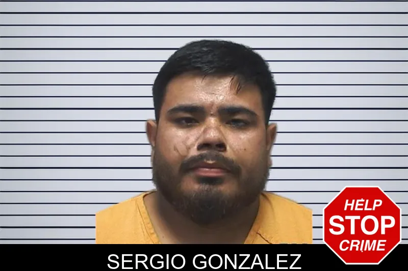 Sergio Gonzalez mugshot