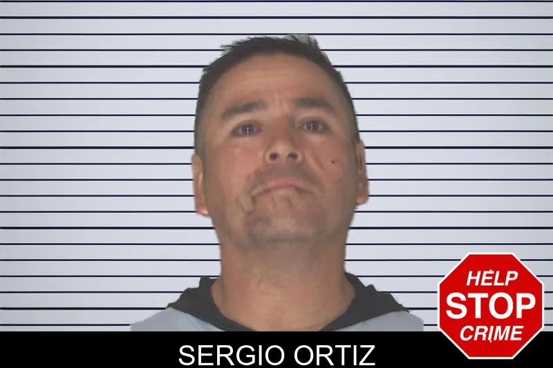 Sergio Ortiz mugshot