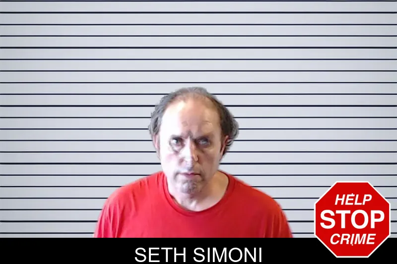 Seth Simoni mugshot