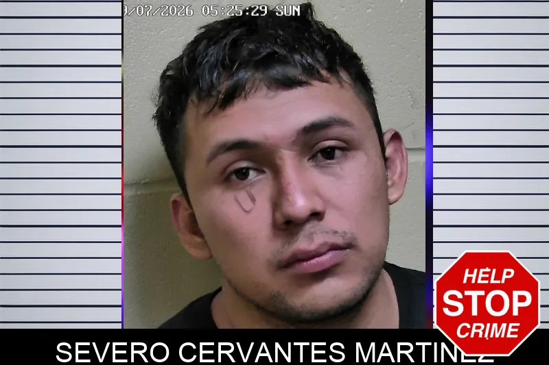 Severo Cervantes Martinez mugshot