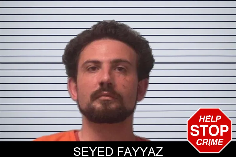 Seyed Fayyaz mugshot