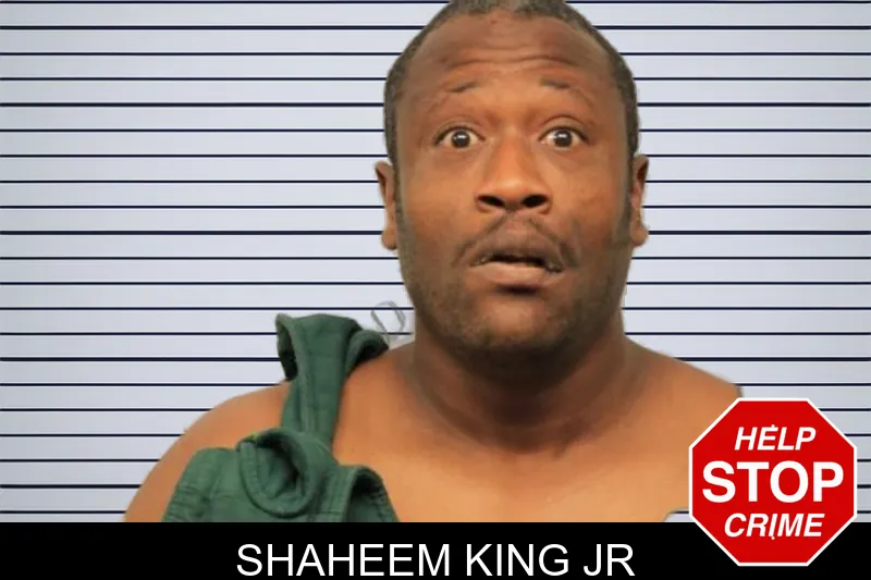 Shaheem King Jr mugshot