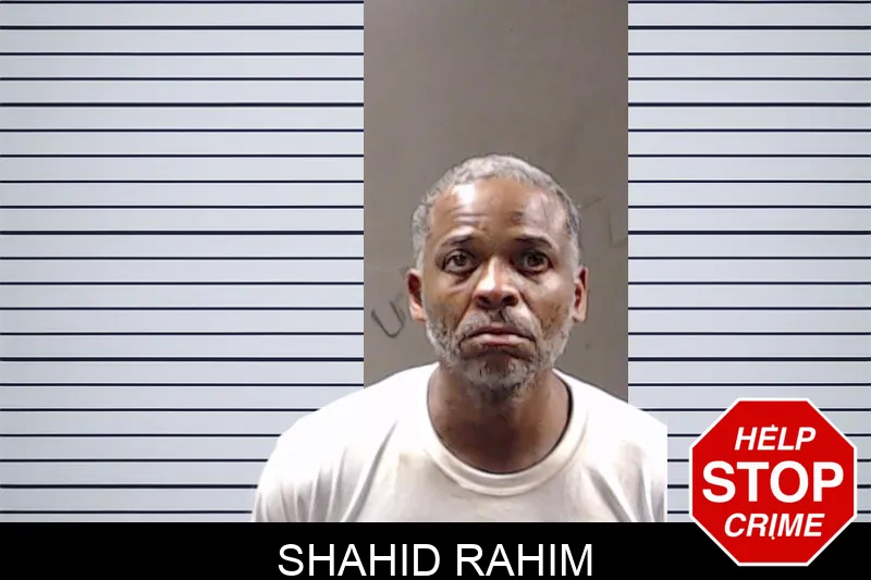 Shahid Rahim mugshot