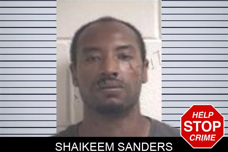 Shaikeem Sanders mugshot