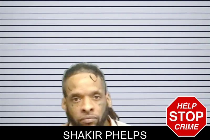 Shakir Phelps mugshot