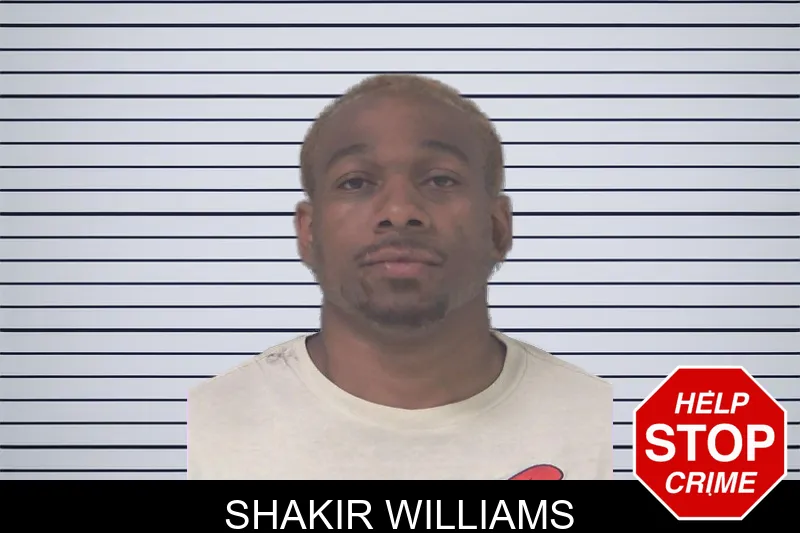 Shakir Williams mugshot