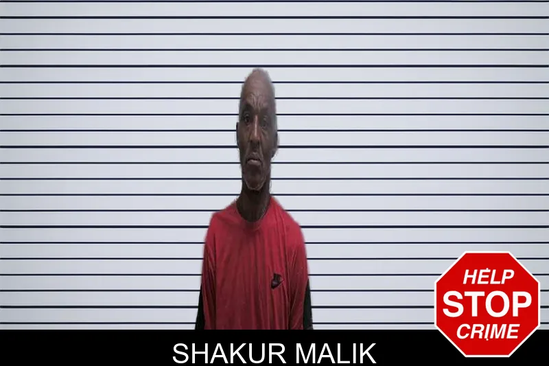 Shakur Malik mugshot