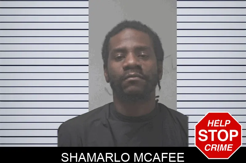 Shamarlo McAfee mugshot