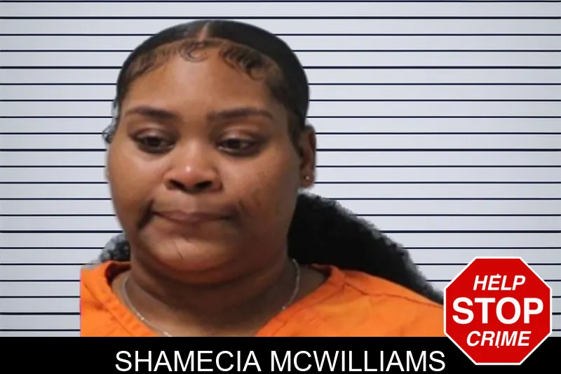 Shamecia McWilliams mugshot
