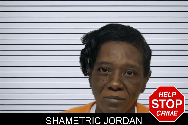Shametric Jordan mugshot