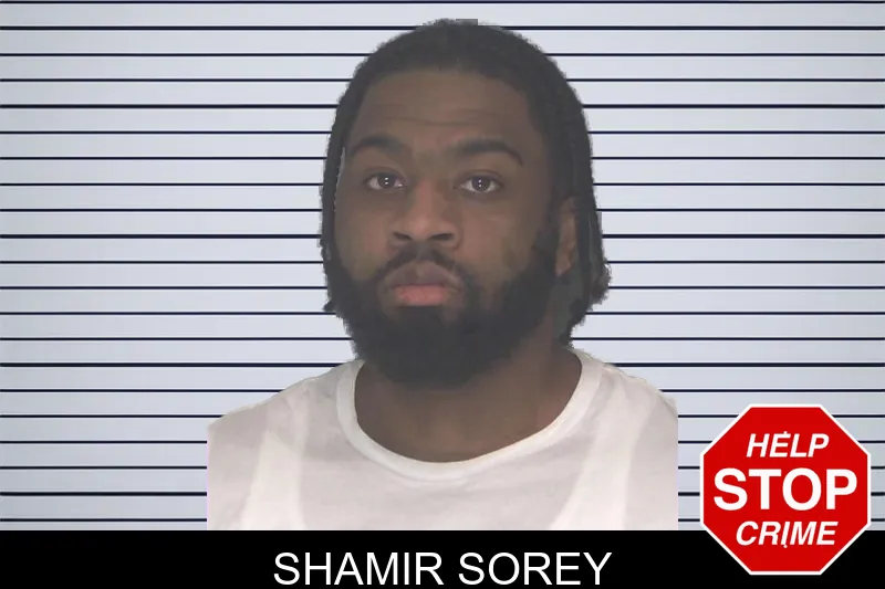 Shamir Sorey mugshot
