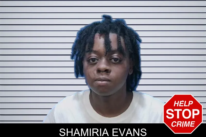 Shamiria Evans mugshot