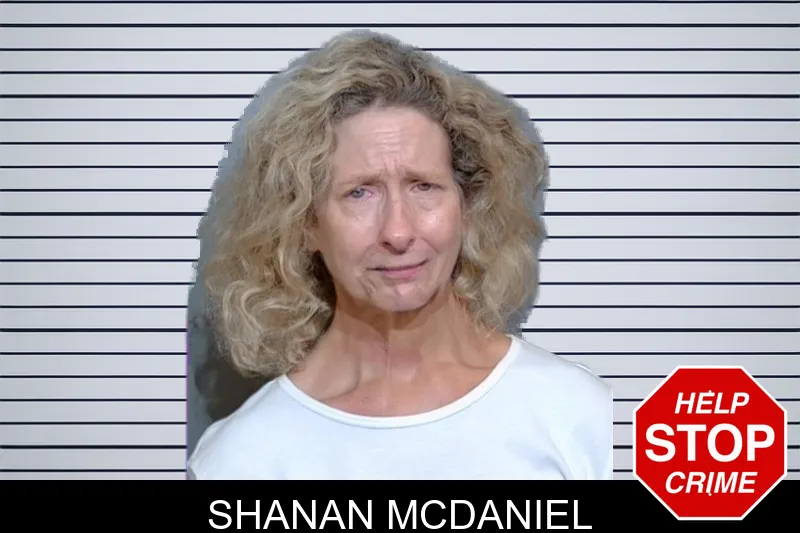 Shanan McDaniel mugshot