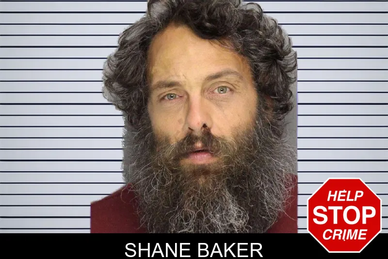 Shane Baker mugshot