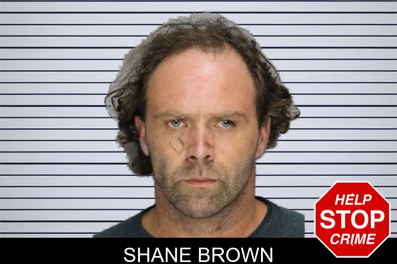 Shane Brown mugshot