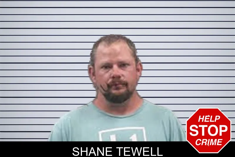 Shane Tewell mugshot