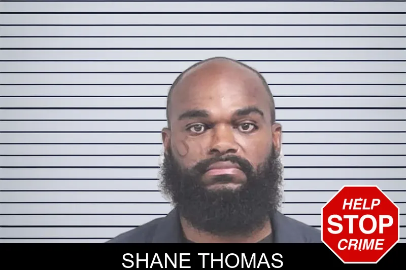 Shane Thomas mugshot