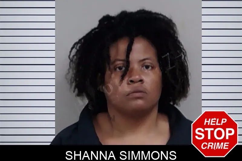 Shanna Simmons mugshot