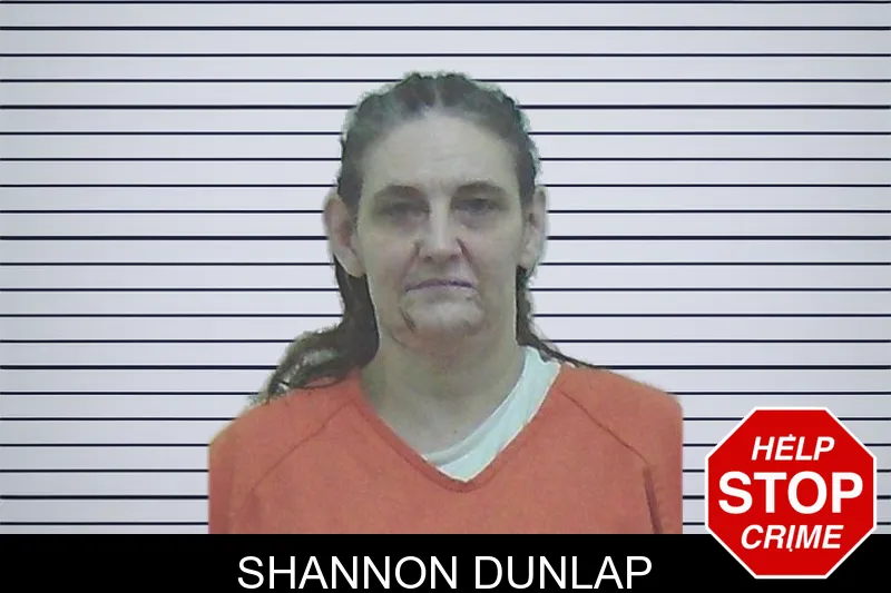 Shannon Dunlap mugshot