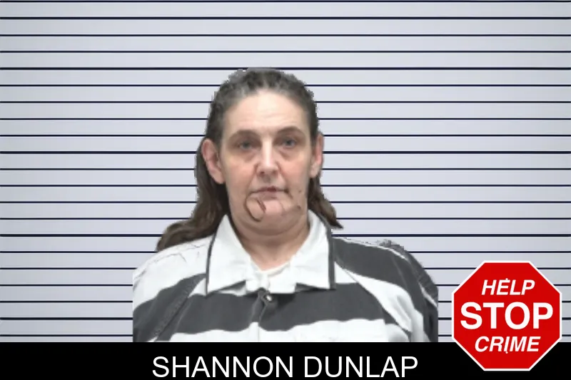 Shannon Dunlap mugshot