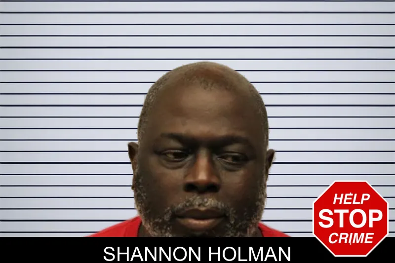 Shannon Holman mugshot