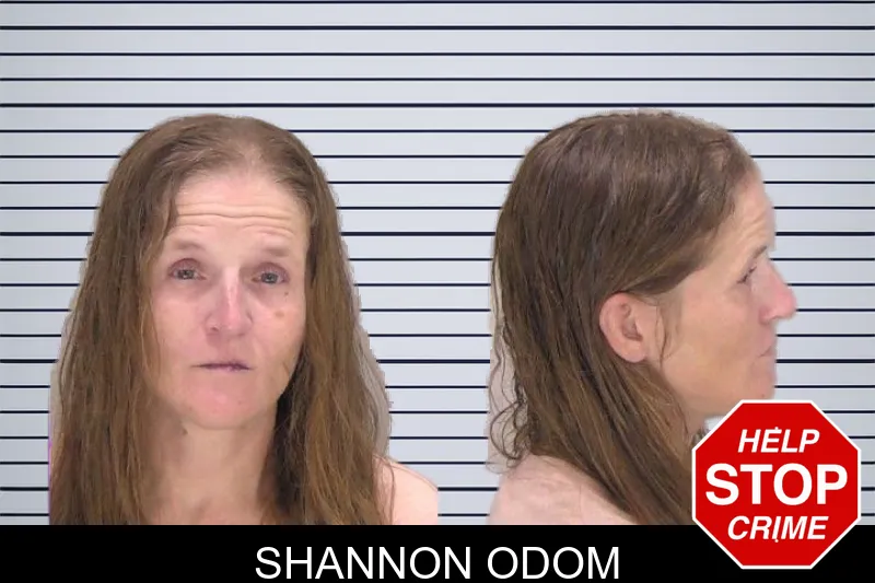 Shannon Odom mugshot