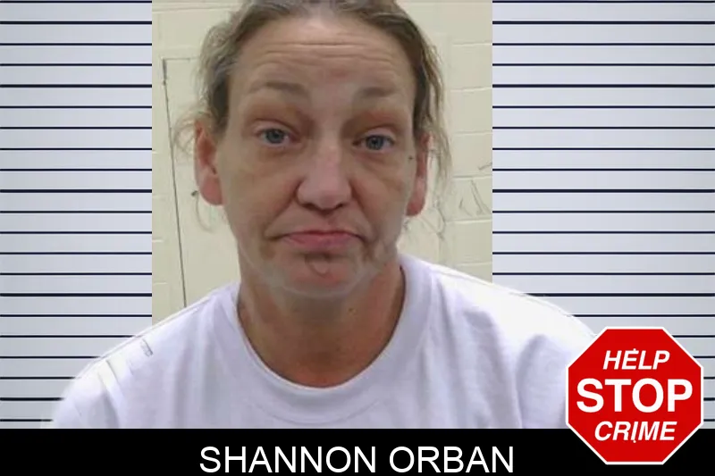 Shannon Orban mugshot