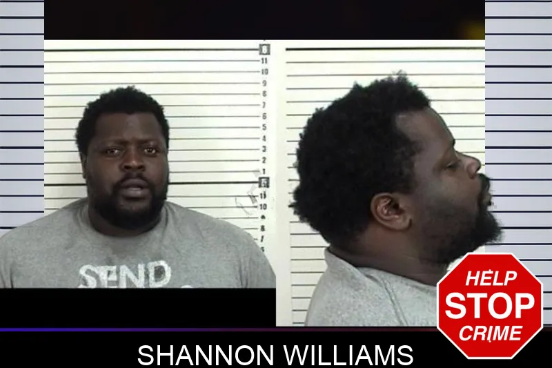 Shannon Williams mugshot