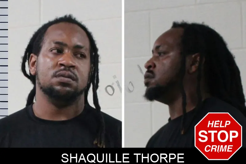 Shaquille Thorpe mugshot