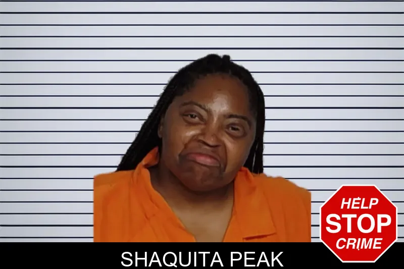 Shaquita Peak mugshot