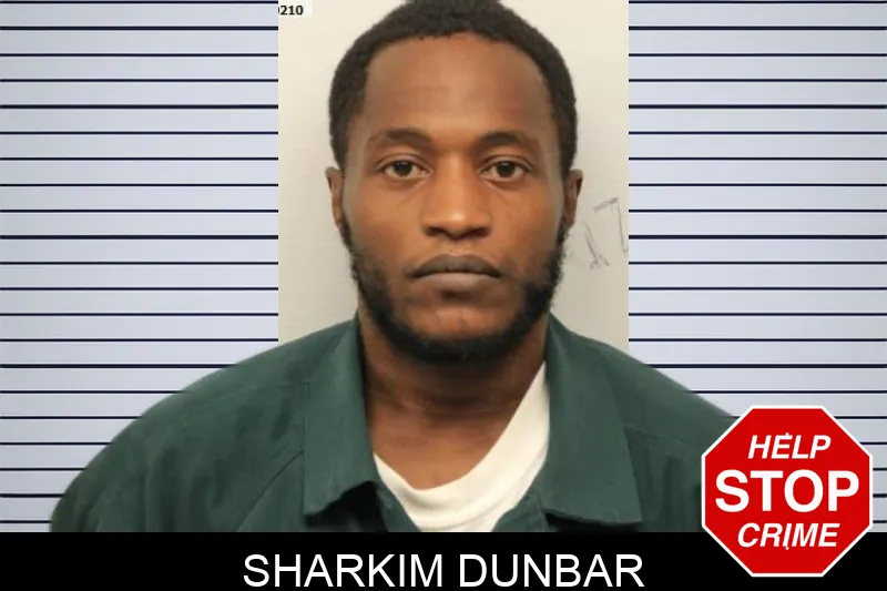 Sharkim Dunbar mugshot