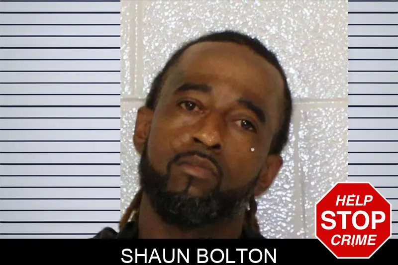 Shaun Bolton mugshot