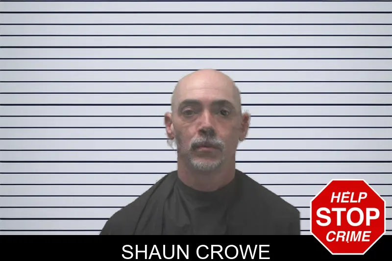 Shaun Crowe mugshot