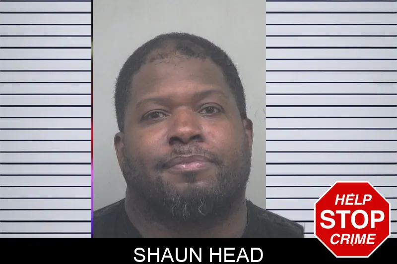Shaun Head mugshot