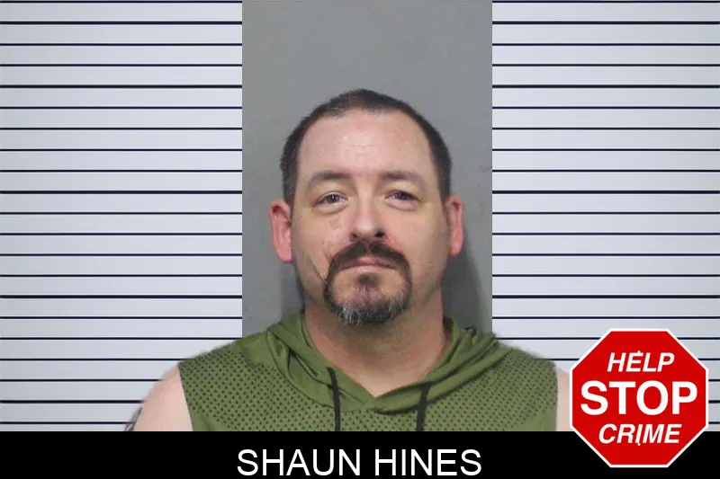 Shaun Hines mugshot