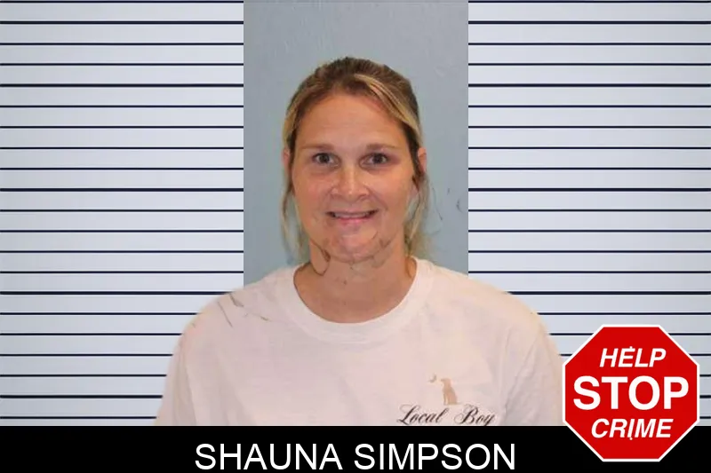 Shauna Simpson mugshot