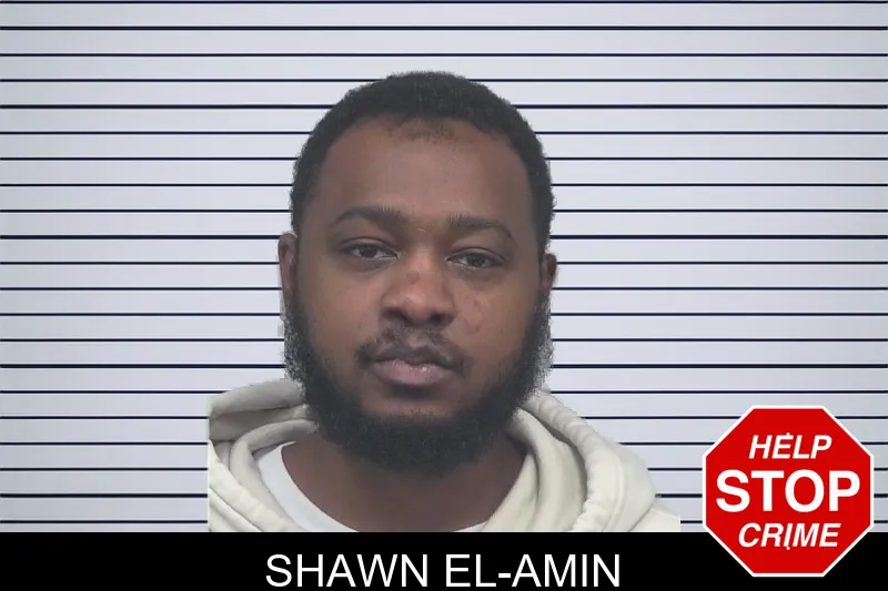 Shawn El-Amin mugshot