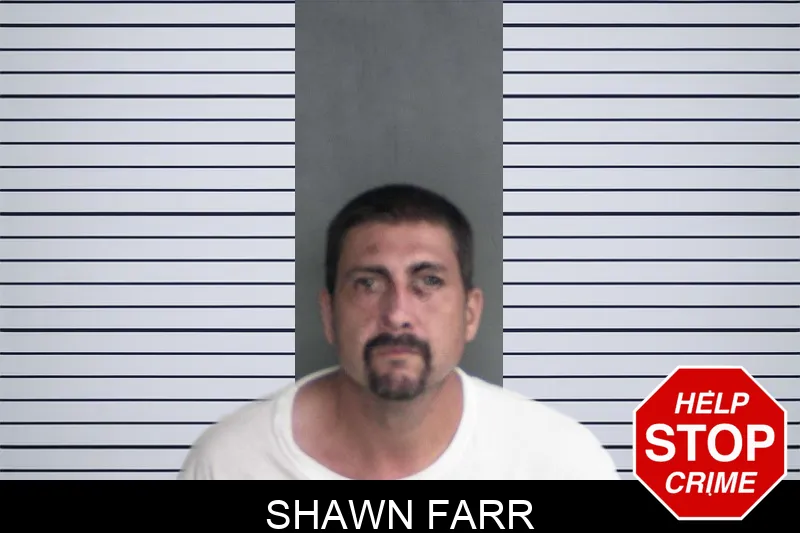 Shawn Farr mugshot