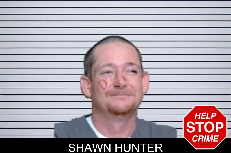 Shawn Hunter mugshot