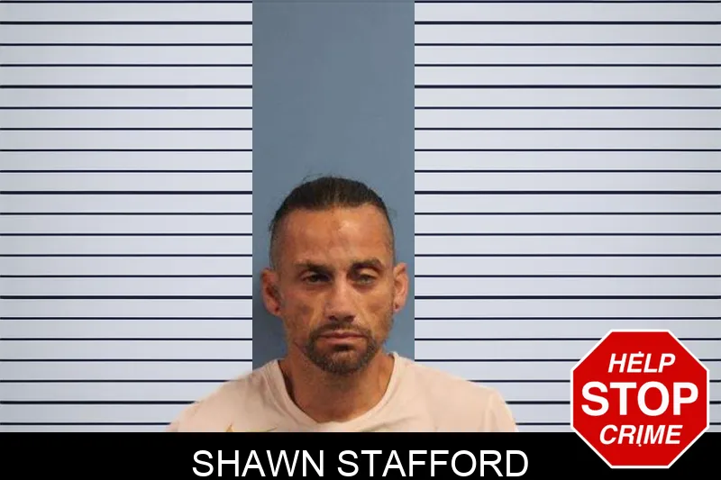 Shawn Stafford mugshot