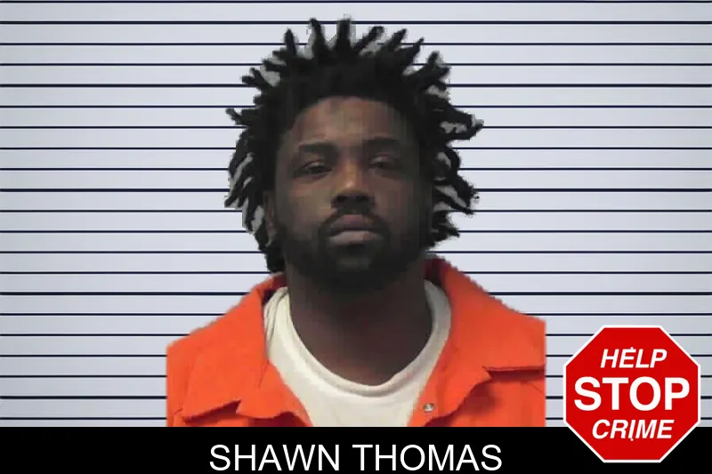 Shawn Thomas mugshot