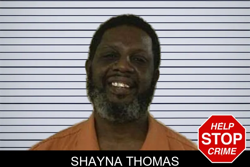 Shayna Thomas mugshot