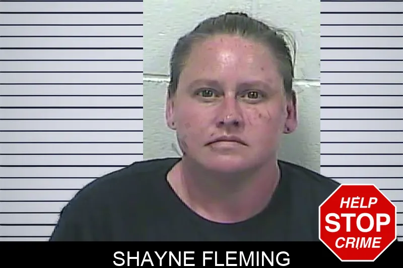 Shayne Fleming mugshot