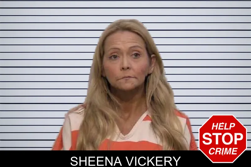 Sheena Vickery mugshot