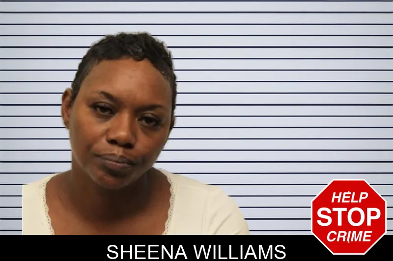 Sheena Williams mugshot
