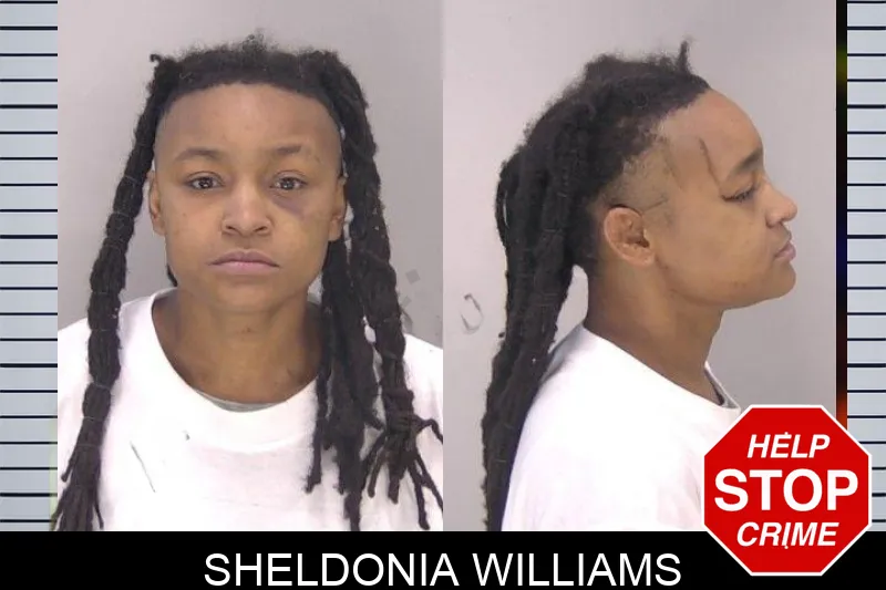 Sheldonia Williams mugshot