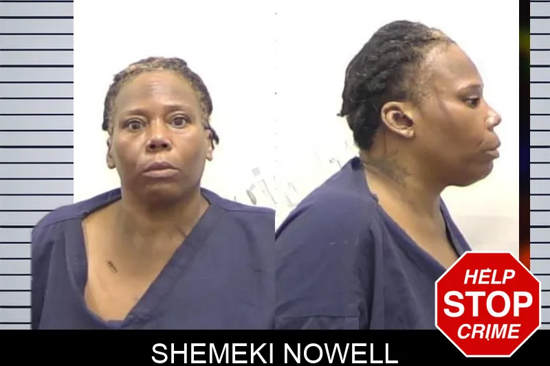 Shemeki Nowell mugshot